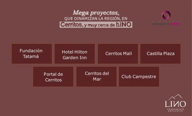 VENTA LOTE ESQUINERO CON HERMOSA VISTA CERRITOS LA VIRGINIA PEREIRA