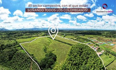 VENTA LOTE ESQUINERO CON HERMOSA VISTA CERRITOS LA VIRGINIA PEREIRA