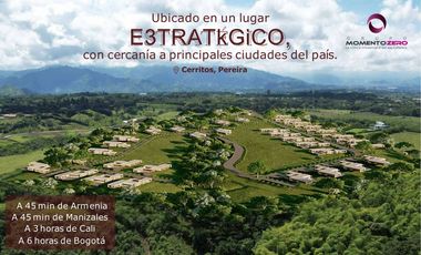 VENTA LOTE ESQUINERO CON HERMOSA VISTA CERRITOS LA VIRGINIA PEREIRA