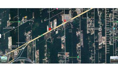 Venta Terreno Ecológico Cancun. El Pedregal 3000m2 1.1 MDP