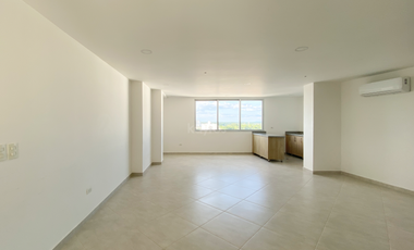 Vive en La Castellana, Montería: Apartamento con 3 habitaciones y estudio