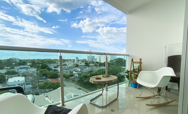 Vive en La Castellana, Montería: Apartamento con 3 habitaciones y estudio