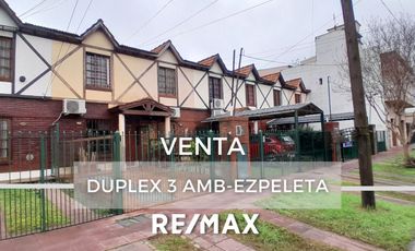 Venta Duplex 3 Ambientes Cochera y Patio Ezpeleta