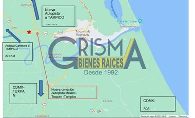 TERRENO EN VENTA EN CARRETERA TUXPAN TAMPICO