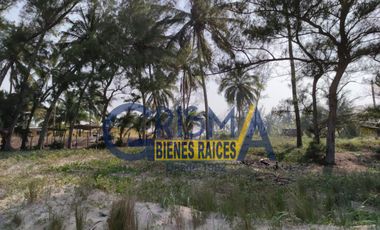 TERRENO EN VENTA  EN LA PLAYA CON FRENTE AL MAR
