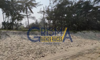 TERRENO EN VENTA  EN LA PLAYA CON FRENTE AL MAR