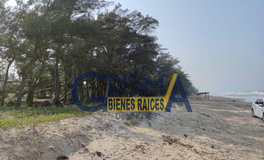 TERRENO EN VENTA  EN LA PLAYA CON FRENTE AL MAR