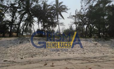TERRENO EN VENTA  EN LA PLAYA CON FRENTE AL MAR