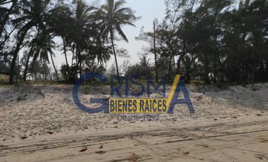 TERRENO EN VENTA  EN LA PLAYA CON FRENTE AL MAR