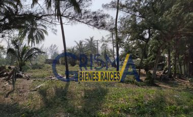 TERRENO EN VENTA  EN LA PLAYA CON FRENTE AL MAR
