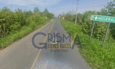 TERRENO EN VENTA EN CARRETERA TUXPAN TAMPICO CAMINO A HIGUERAL