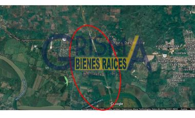 TERRENO EN VENTA EN CARRETERA TUXPAN TAMPICO CAMINO A HIGUERAL