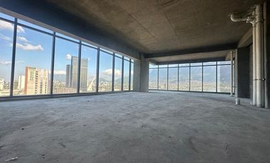 Oficina Renta Torre Balzac Obra Gris 123 m2  Piso 17