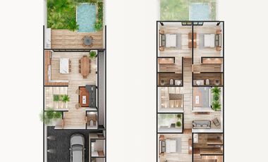 Casa en Venta en Mérida, Albaré Smart Homes, Temozón