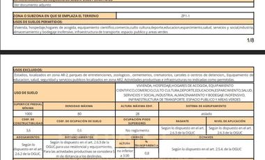 Terreno Construccion en Venta en La Cantera