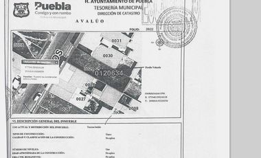 Venta de Terreno de 240 m2, plano en zona habitacional