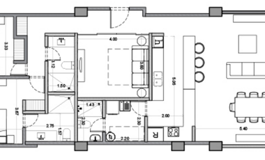 Departamento en Venta en Telchac, Boga ( 2 Rec + Flex)