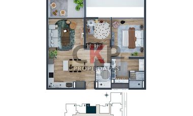 Departamento en Venta en Vitacura/ Mar Jónico