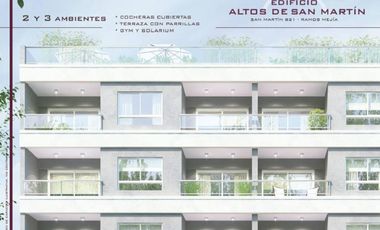 PRE VENTA DEPARTAMENTO DE 3 AMBIENTES CONTRAFRENTE