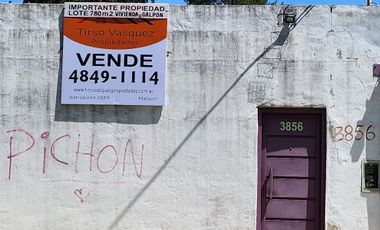 Excelente  lote con galpon y  vivienda.