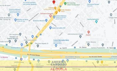 Departamento 2 ambientes, Moreno Ruta 23