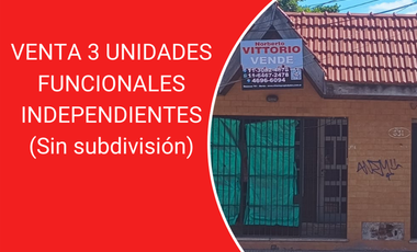 VENTA 3 UNIDADES FUNCIONALES MORÓN