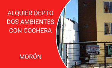 ALQUILER DEPTO DOS AMBIENTES MORÓN