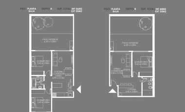 DEPARTAMENTO 2 AMBIENTES EN PLANTA BAJA CON OPCIONAL COCHERA - RAMOS MEJIA