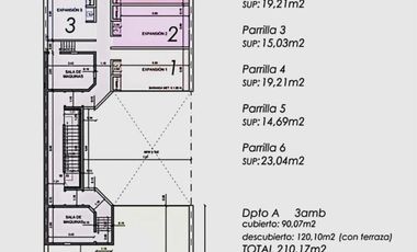 DEPTOS 2 AMBIENTES 98 M2 CON COCHERA Y TERRAZA INDIVIDUAL A ESTRENAR, MORENO