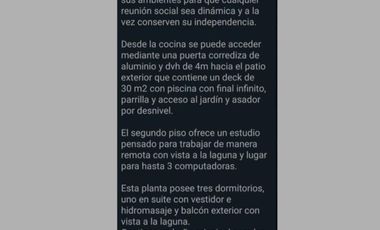 VENDO CASA 4 AMB CON PISCINA
