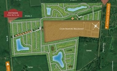 OPORTUNIDAD LOTE INTERNO DE 788 MTS. EN CUL DE SAC EN SANTA ISABEL . ETAPA 3 a LISTO PARA CONTRUIR