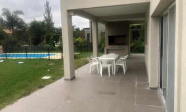 Alquiler casa amoblada con pileta - Barrio los talas- Canning