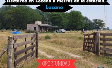 Vivienda moderna con amplio terreno, en Lozano.