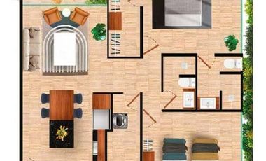 Departamento en venta  Mérida Yucatán, Primaselva Casa Faisán Cabo Norte