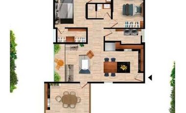 Departamento en venta  Mérida Yucatán, Primaselva Casa Faisán Cabo Norte