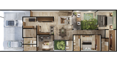 Casa en venta una planta Mérida Yucatán, Privada Návita Santa Gertrudis Copó