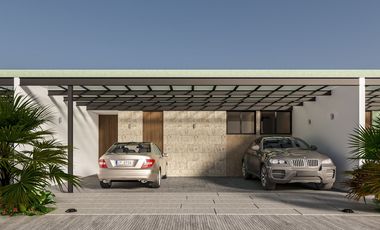 Casa en venta una planta Mérida Yucatán, Privada Návita Santa Gertrudis Copó