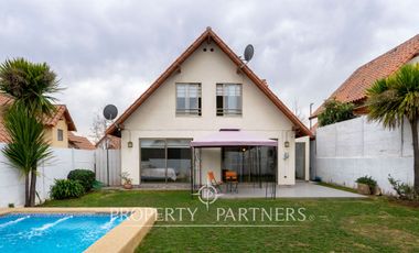 4 dormitorios con piscina, 360 m2 terreno Macul Alto/Camino de las Araucarias