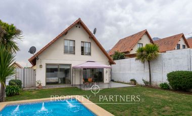 4 dormitorios con piscina, 360 m2 terreno Macul Alto/Camino de las Araucarias