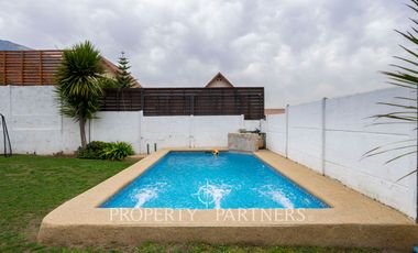 4 dormitorios con piscina, 360 m2 terreno Macul Alto/Camino de las Araucarias