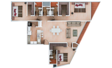 Departamento en Venta en Toluca, Col. Morelos. Modelo GRAND VIEW
