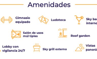 Departamento en Venta en Toluca, Col. Morelos. Modelo GRAND