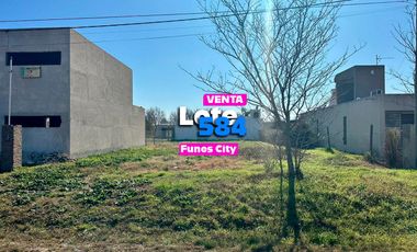 Terreno de 570 m2 en Venta Frente Sur (la mejor orientación) en Funes City
