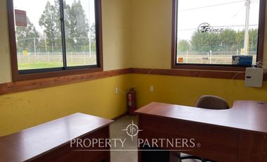 Se arrienda terreno comercial  ubicado en Lautaro de 1.700 m2 a orilla de carretera