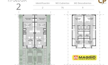 Casa 3 ambientes en Canning Parc