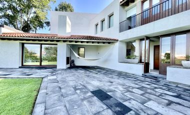 Venta preciosa casa en Club de Golf Los Encinos, Lerma, Edo de Mexico