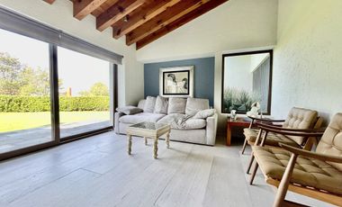 Venta preciosa casa en Club de Golf Los Encinos, Lerma, Edo de Mexico