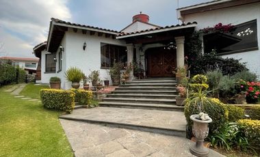 En VENTA, preciosa casa, Club de Golf Los Encinos, Lerma, Edo de Mex