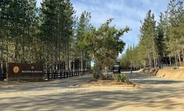 Matanzas, Terreno en Condominio Reserva el Maitén