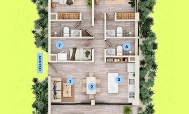 Departamento en venta frente al mar: Mar Crisanto